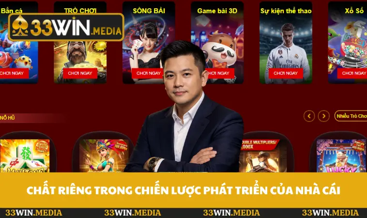 Chất riêng trong chiến lược phát triển của nhà cái