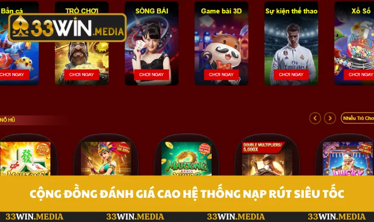 Cộng đồng đánh giá cao hệ thống nạp rút siêu tốc