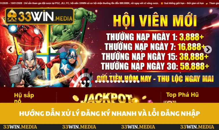 Hướng dẫn xử lý đăng ký nhanh và lỗi đăng nhập