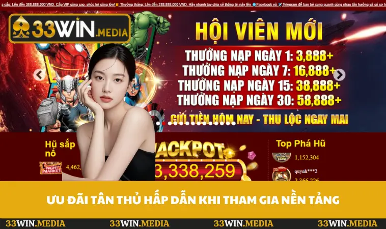 Ưu đãi tân thủ hấp dẫn khi tham gia nền tảng
